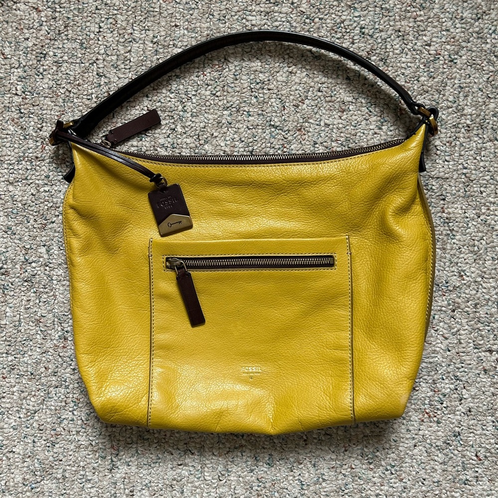 Fossil Leather Bag